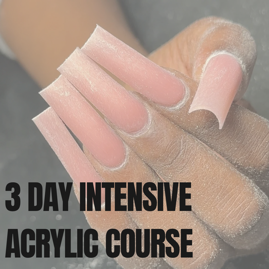 3 DAY ACRYLIC COURSE + E-FILE TRAINING